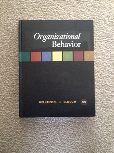 Imagen de archivo de Organizational Behavior (Available Titles CourseMate) a la venta por Read&Dream