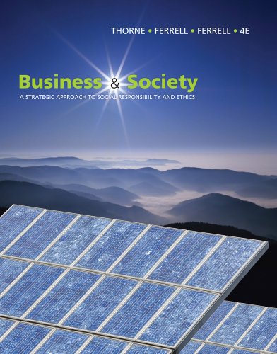 9781439042311: Business and Society: A Strategic Approach to Social Responsibility