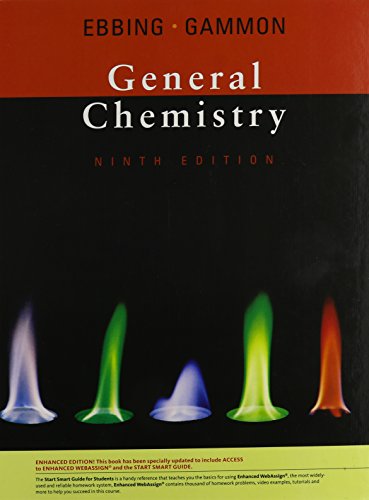 Stock image for General Chemistry, Enhanced 9th Edition (with Enhanced WebAssign with eBook Printed Access Card) for sale by Irish Booksellers
