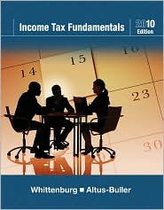 9781439044117: Income Tax Fundamentals 2010