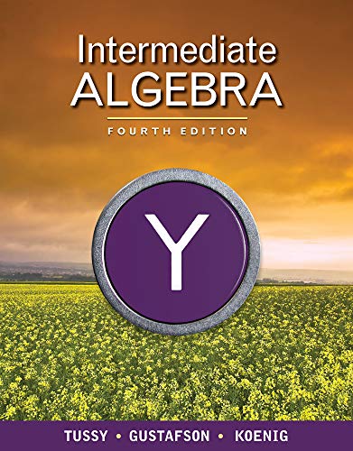 Beispielbild fr Intermediate Algebra (Available Titles CourseMate) zum Verkauf von Textbookplaza