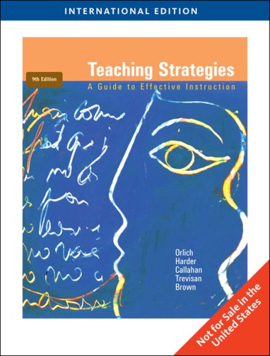 9781439045664: Teaching Strategies: A Guide to Effective Instruction