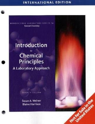 9781439046647: Introduction to Chemical Principles: A Laboratory Approach