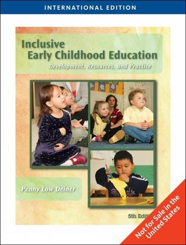 9781439046661: Inclusive Early Childhood Education: Development, Resources, and Practice