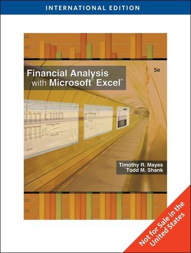 Stock image for Financial Analysis with Microsoft Excel 2007 (Fifth Edition) for sale by dsmbooks
