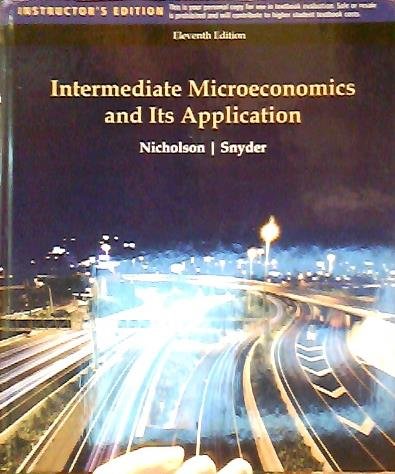 Stock image for Intermediate Microeconomics and Its Applications for sale by ThriftBooks-Atlanta