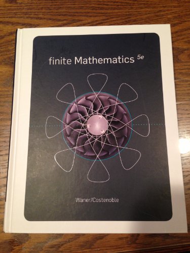 Stock image for Finite Mathematics for sale by ThriftBooks-Dallas