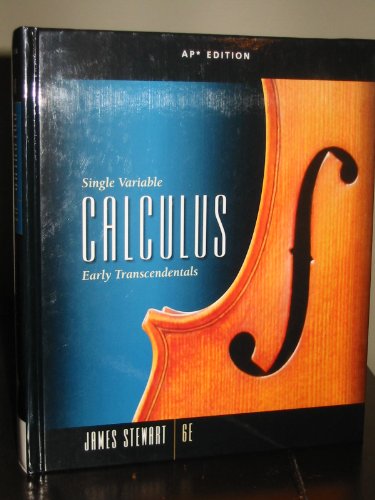 Stock image for Ap Edition Calculus-Single Variable Early Transcendentals ; 9781439049525 ; 1439049521 for sale by APlus Textbooks