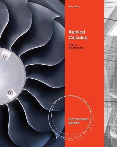 9781439049921: Applied Calculus, International Edition