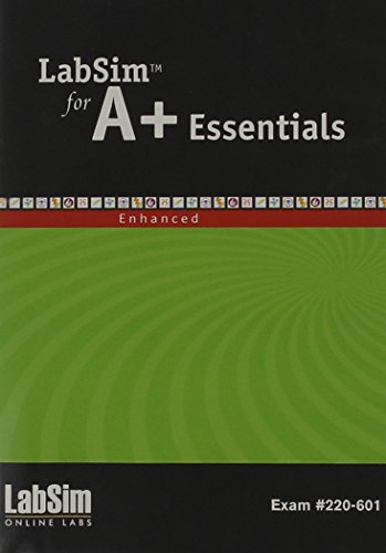 Beispielbild fr LabSim for A+ Essentials, Enhanced zum Verkauf von SecondSale