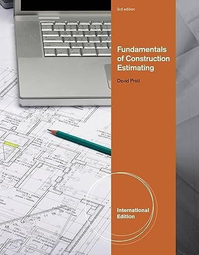 9781439059623: Fundamentals of Construction Estimating