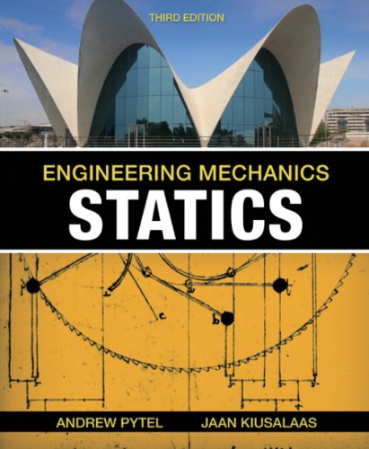 Beispielbild fr Study Guide for Pytel/Kiusalaas' Engineering Mechanics: Statics zum Verkauf von HPB-Red