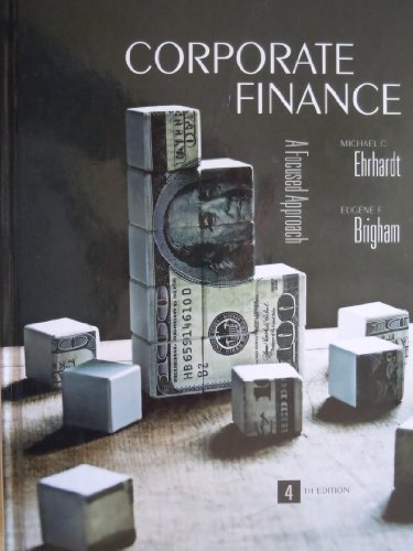 Imagen de archivo de Corporate Finance: A Focused Approach a la venta por ZBK Books