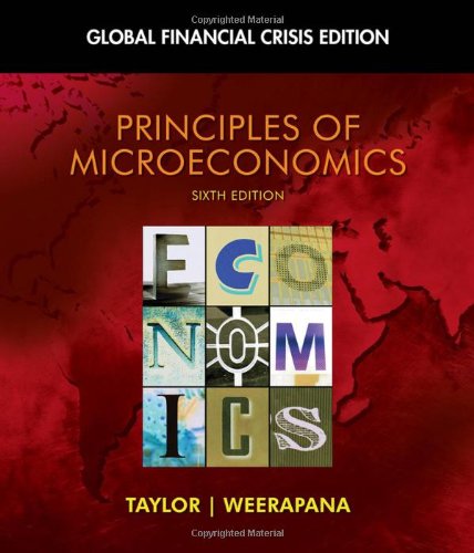 Imagen de archivo de Principles of Microeconomics: Global Financial Crisis Edition (with Global Economic Crisis GEC Resource Center Printed Access Card) (Available Titles Aplia) a la venta por GoldBooks