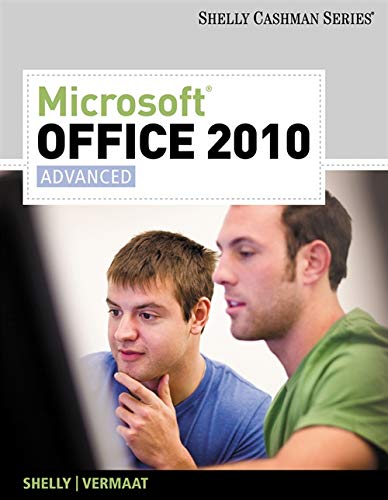 Beispielbild fr Microsoft Office 2010 : Advanced zum Verkauf von Better World Books