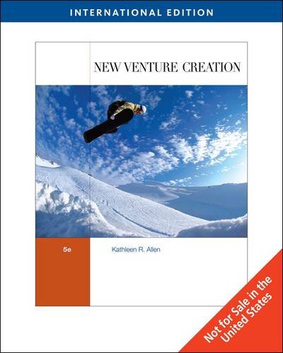 Imagen de archivo de New Venture Creation, International Edition a la venta por WorldofBooks