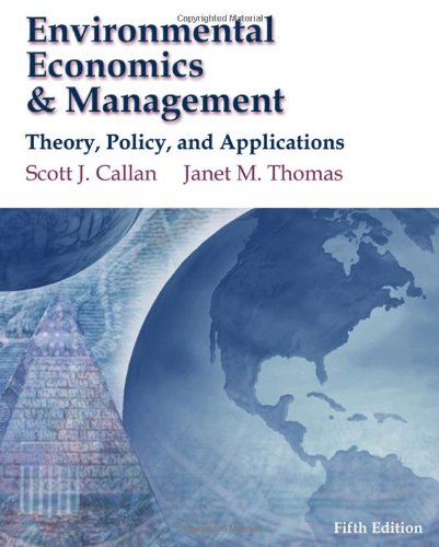 Stock image for Environmental Economics and Management : Theory, Policy, and Applications for sale by Better World Books