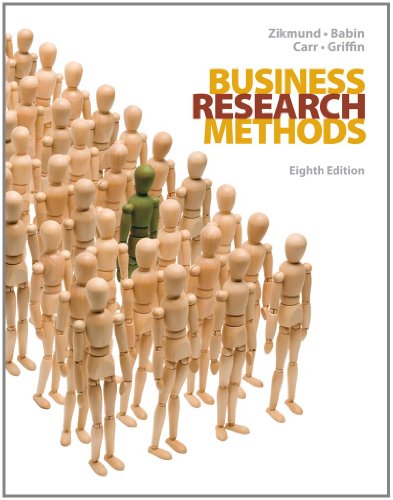 Beispielbild fr Business Research Methods, 8th Edition (with Qualtrics Card) zum Verkauf von Zoom Books Company