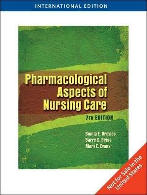 9781439080757: Pharmacological Aspects Of Nursing Care 7Ed (Ie) (Pb 2007)