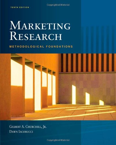 9781439081013: Marketing Research: Methodological Foundations
