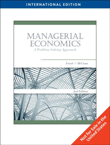 9781439081235: Managerial Economics: A Problem-Solving Approach