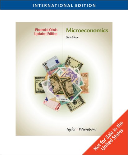 Microeconomics: Global Financial Crisis Edition, (with Global Economic Crisis GEC Resource Center Printed Access Card) - Akila Weerapana, John Taylor