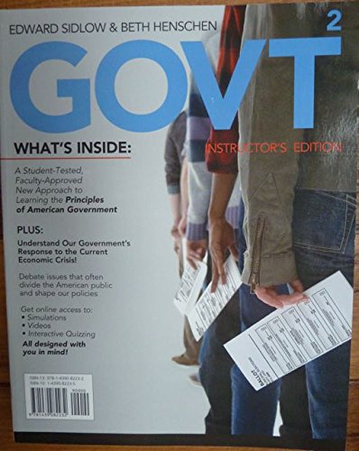 Stock image for Ie Govt 2011 2e for sale by Redux Books