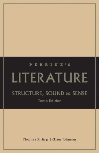 Stock image for Perrine's Literature: Structure Sound & Sense, Grades K-12 School for sale by HPB-Red