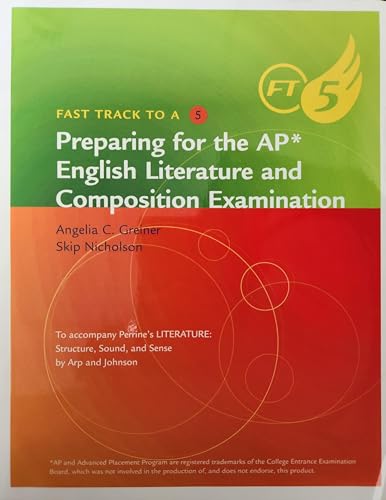 9781439082270: Preparing for the AP English Literature and Composition Examination (Fast Track to a 5)