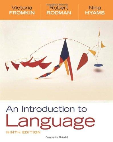 9781439082393: An Introduction to Language, 9th Edition (Instruct