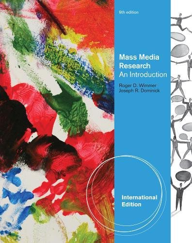 9781439083925: Mass Media Research, International Edition