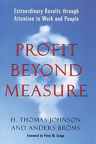 Beispielbild fr Profit Beyond Measure zum Verkauf von BooksRun