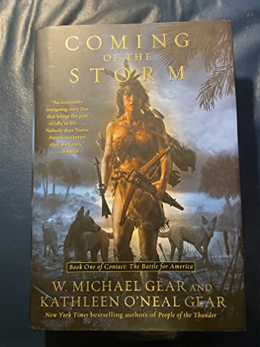 Beispielbild fr Coming of the Storm (Contact the Battle for America, Book 1) zum Verkauf von SecondSale