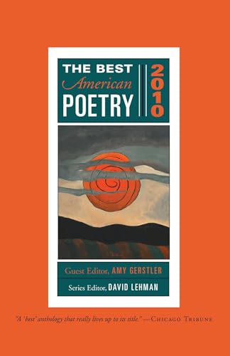 Beispielbild fr The Best American Poetry 2010: Series Editor David Lehman zum Verkauf von SecondSale