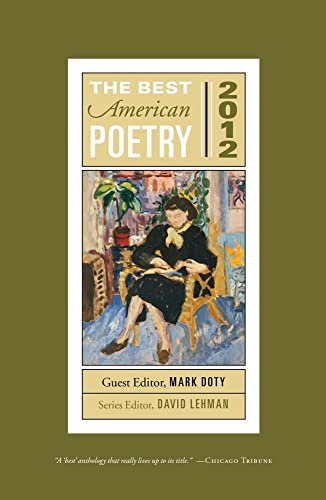 Imagen de archivo de The Best American Poetry 2012: Series Editor David Lehman a la venta por SecondSale