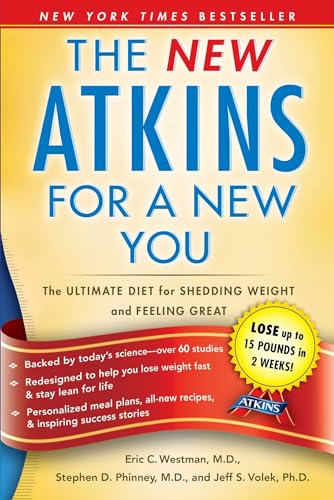 9781439190272: The New Atkins for a New You: The Ultimate Diet for Shedding Weight and Feeling Great: 1