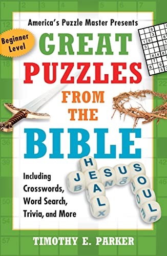 9781439192269: Great Puzzles from the Bible: Including Crosswords, Word Search, Trivia, and More