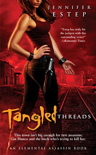 Stock image for Tangled Threads (Elemental Assassin, Book 4) for sale by Half Price Books Inc.