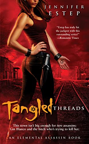 9781439192634: Tangled Threads (Elemental Assassin, Book 4)