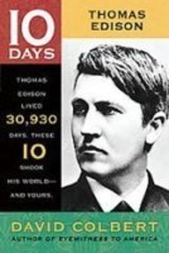 Thomas Edison (10 Days That Shook Your World) (9781439554159) by David Colbert