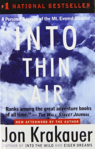 Stock image for Into Thin Air: A Personal Account of the Mt. Everest Disaster for sale by PlumCircle