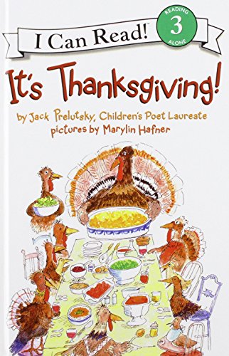 Imagen de archivo de It's Thanksgiving! (I Can Read, Level 3) a la venta por Better World Books