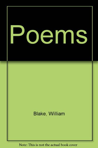 Poems (9781439584477) by William Blake