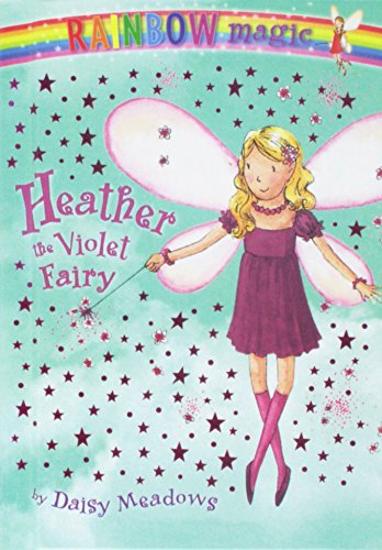 Imagen de archivo de Heather the Violet Fairy (Rainbow Magic) a la venta por Better World Books