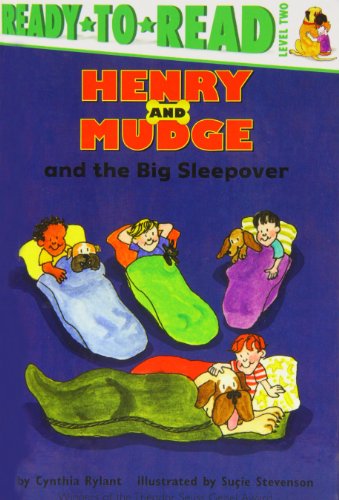 Henry and Mudge and the Big Sleepover (Ready-to-Read) (9781439588253) by Cynthia Rylant