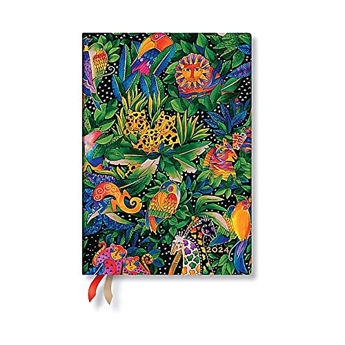 Beispielbild fr Jungle Song (Whimsical Creations) Midi Verso 12-month Dayplanner 2024 zum Verkauf von WorldofBooks