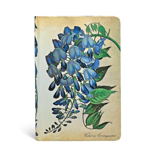 9781439735763: Paperblanks | Blooming Wisteria | Painted Botanicals | Hardcover | Mini | Unlined | Elastic Band Closure | 176 Pg | 85 GSM