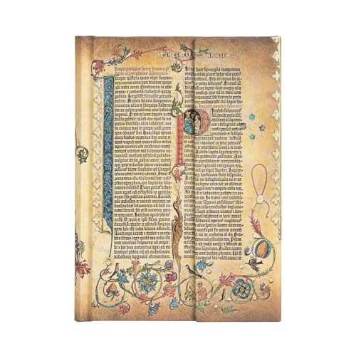 9781439750322: Paperblanks | Parabole | Gutenberg Bible | Hardcover | Midi | Lined | Wrap Closure | 144 Pg | 120 GSM