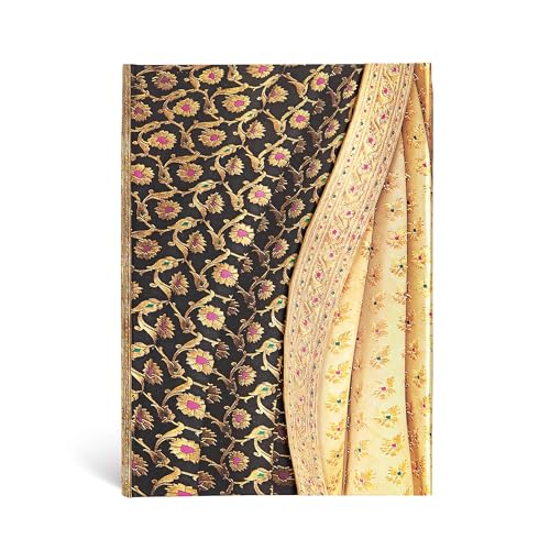 Stock image for Paperblanks - Siyah - Varanasi Silks and Saris - Midi - Lined - Wrap Closure - 120 Gsm for sale by GreatBookPrices