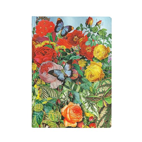 9781439754498: Paperblanks | Butterfly Garden | Nature Montages | Hardcover | Midi | Lined | Elastic Band Closure | 144 Pg | 120 GSM